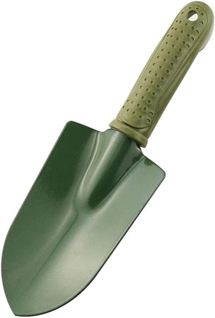 Garden Tool Shovel for Digging Gardening Trowel for Lawn Planting Alloy Spade Plastic Handle Anti Slippery